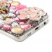 Samsung Galaxy S6 - Luxury Handmade Bling Bling 3D Rhinestone Crystal Protective Hard Clear Phone Cover Case - Cute Bee